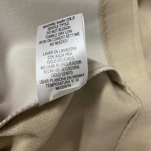 Studio I Jacket 3 Button Cream Business Casual Size 12 - Picture 8 of 10